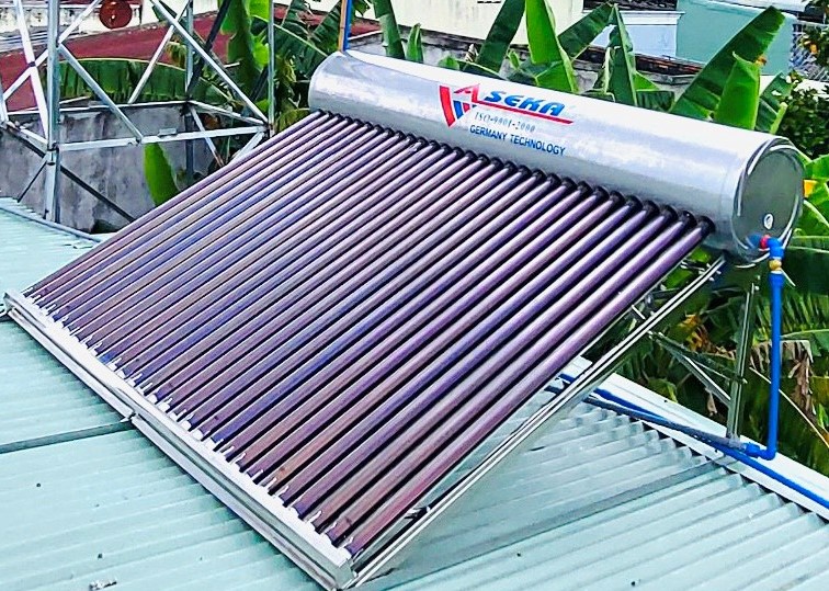 Alternative view of MÁY NƯỚC NÓNG 300 Lít ASEKA – Model: ASK-02-30  Inox 304