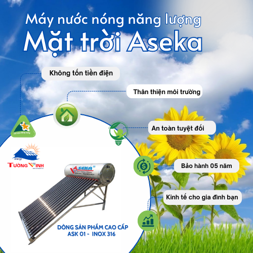 Alternative view of MÁY NƯỚC NÓNG NĂNG LƯỢNG ASEKA 200L - INOX 316