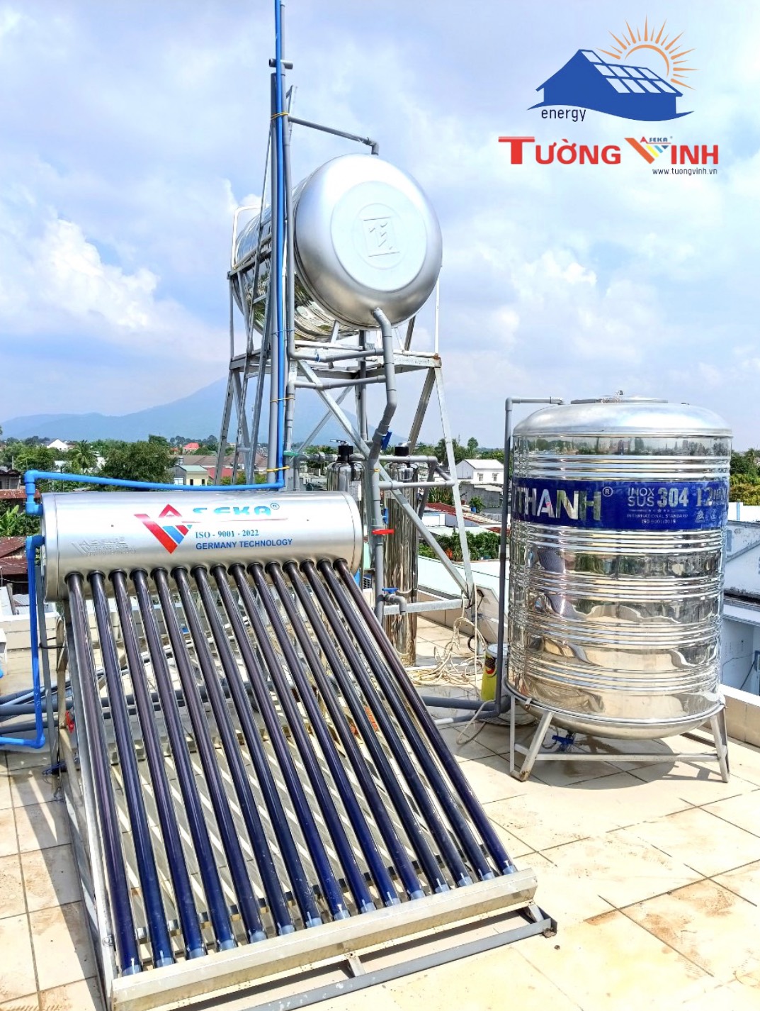 Máy nước nóng aseka 150 lít – Model: ASK-02- Inox 304 - Ảnh 7