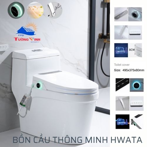 Alternative view of Bồn cầu thông minh hwata