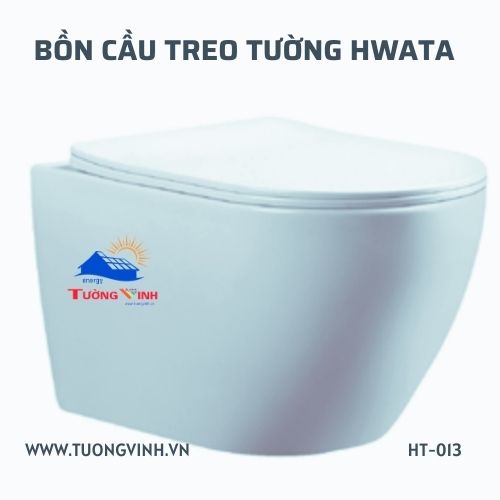 Alternative view of Bồn cầu treo tường hwata