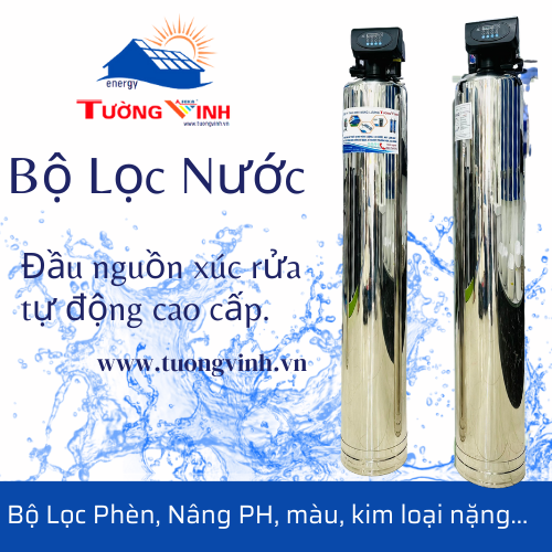 Bộ lọc nước sinh hoạt tự động xúc rửa