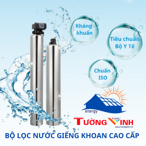 BỘ LỌC NƯỚC GIẾNG INOX 400-600 lít/giờ