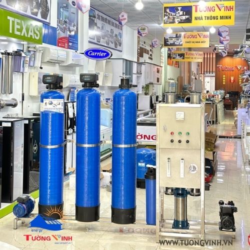 Hệ thống lọc nước RO 500 lít/giờ.