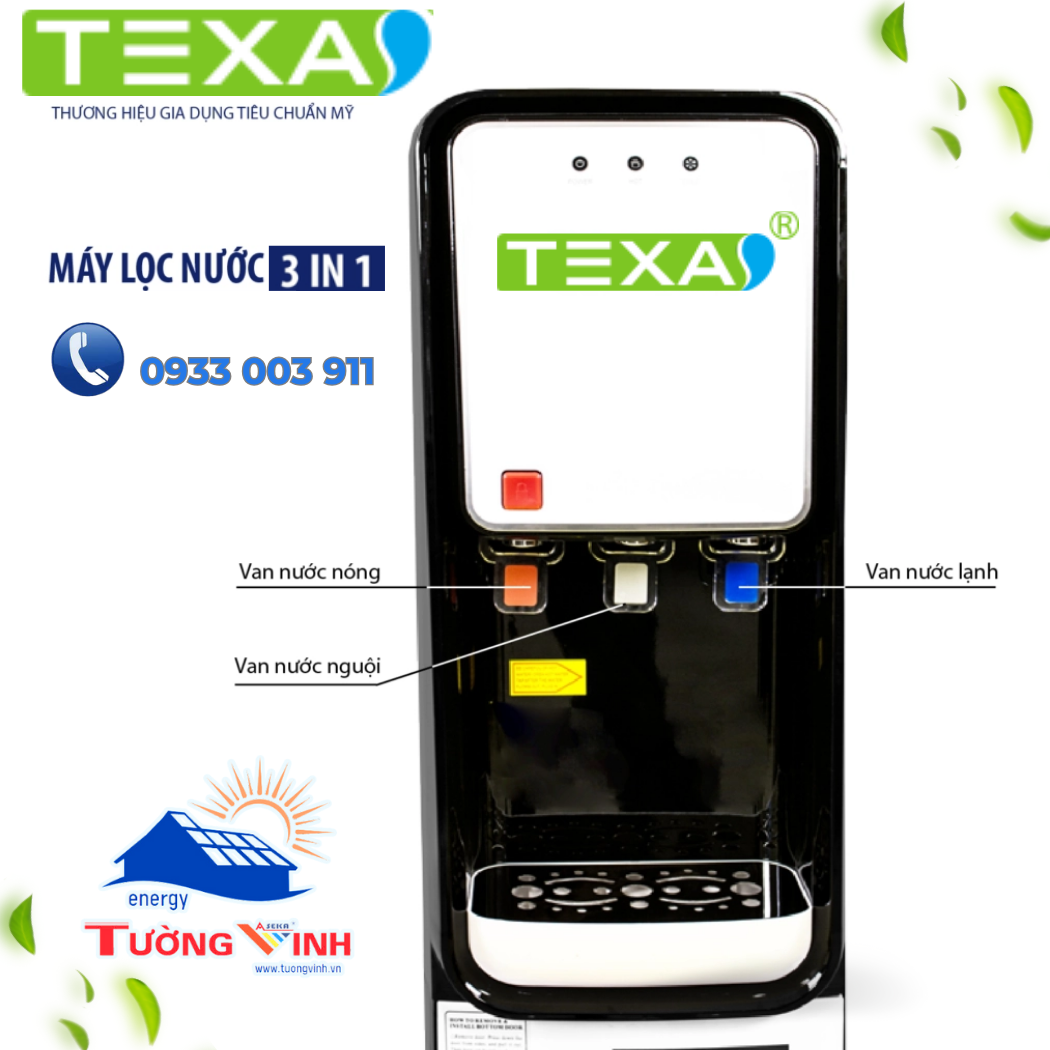 Alternative view of Máy lọc nước TEXAS nóng lạnh 3 chức năng